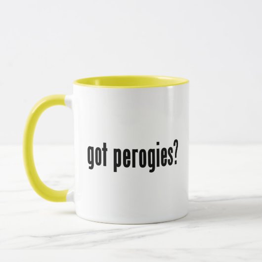 got perogies? tasse (Links)