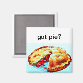 got Pie Kühlschrankmagnet (Vorderseite/Rückseite)
