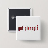 got Pierogi? Button (Vorne & Hinten)