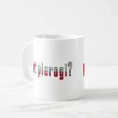 got Pierogi? Flagge Kaffeetasse (Vorderseite Links)