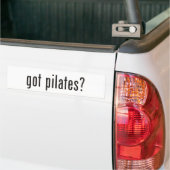 got pilates? autoaufkleber (Auf Lkw)