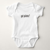 got pilates? baby strampler (Vorderseite)