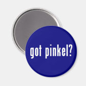 GOT PINKEL MAGNET - BLAU (Vorderseite/Rückseite)