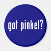 GOT PINKEL MAGNET - BLAU (Vorne)