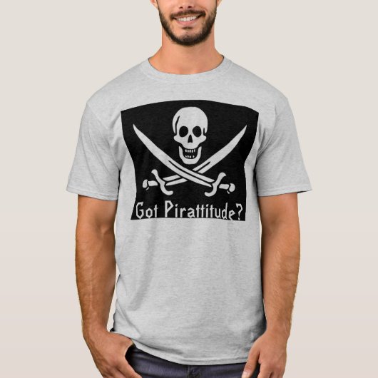 Got Pirattitude? T-Shirt (Vorderseite)