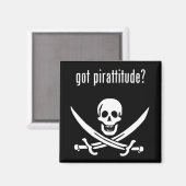got pirtitude? magnet (Vorderseite/Rückseite)