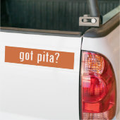 got Pita? Autoaufkleber (Auf Lkw)
