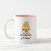 Got Plan-personalisierte Zweifarbige Tasse (Links)
