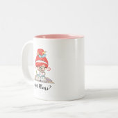 Got Plan-personalisierten Zweifarbige Tasse (Vorderseite Links)