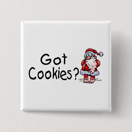 Got Plätzchen Sankt Button (Vorderseite)