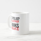 Got Polio? Ich weder Kaffeetasse (Vorderseite Links)