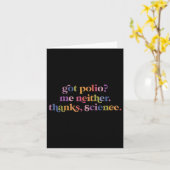 Got Polio Me auch nicht dank Science Karte (Gelbe Blume)