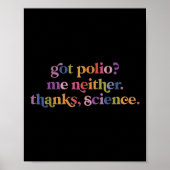 Got Polio Me auch nicht dank Science Poster (Vorne)