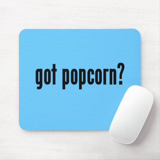 got Popcorn? Mousepad (Mit Mouse)