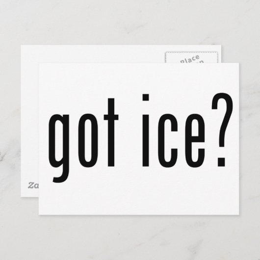 got? postkarte (Vorne/Hinten)