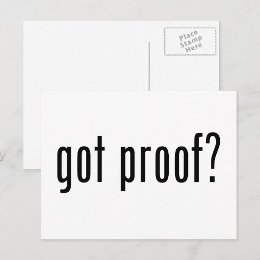 got? postkarte (Vorne/Hinten)