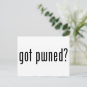 got? postkarte (Stehend Vorderseite)