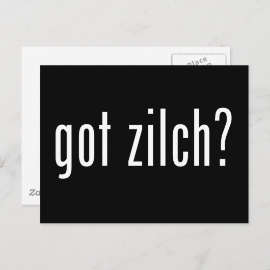 got? postkarte (Vorne/Hinten)