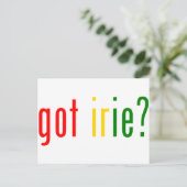 got? postkarte (Stehend Vorderseite)