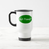 Got Power-Elektriker-Tasse Reisebecher (Links)