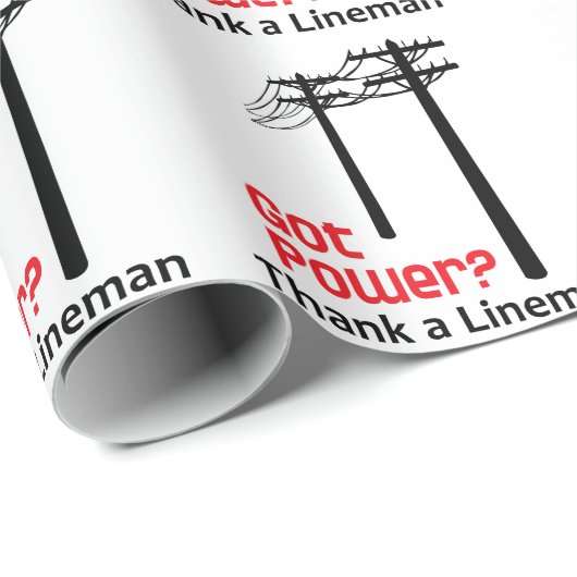 Got Power Geschenkpapier (Rolleneckpunkt)