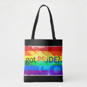 Got Pride LGBTQ Regenbogenflagge Große Totbeutel Tasche (Vorderseite)