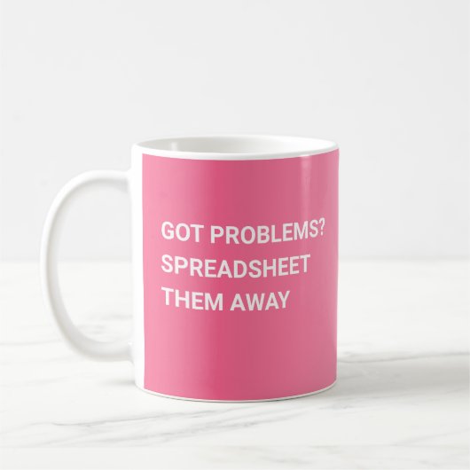 Got Probleme? Kalkulationstabellen Kaffeetasse (Links)