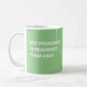 Got Probleme? Tabellenkalkulation Kaffeetasse (Links)