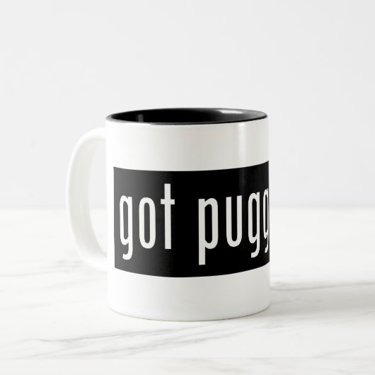 Got Puggle Tasse (Vorderseite Links)