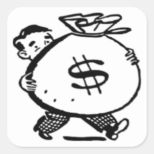 GOT? QUADRATISCHER AUFKLEBER