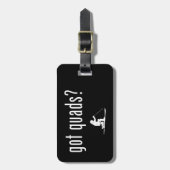 Got Quads Telemark Skifahren Gepäckanhänger (Vorderseite vertikal)