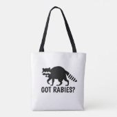Got Rabies Raccoon Tasche (Rückseite)