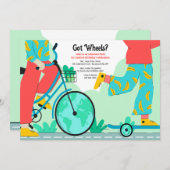 Got Räder Einladung (Vorne/Hinten)