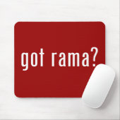 got rama? mousepad (Mit Mouse)