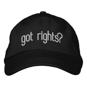 got Rechte? Bestickte Baseballkappe