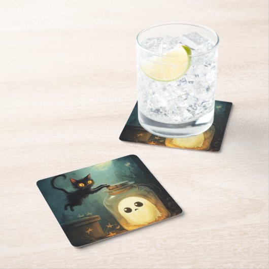 Got Rechteckiger Pappuntersetzer (Vor Ort)