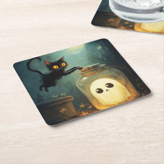 Got Rechteckiger Pappuntersetzer (angewinkelt)