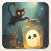 Got Rechteckiger Pappuntersetzer (Vorderseite)