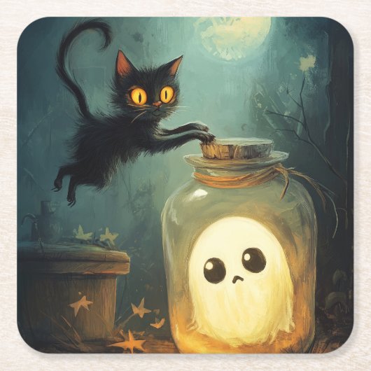 Got Rechteckiger Pappuntersetzer (Vorderseite)