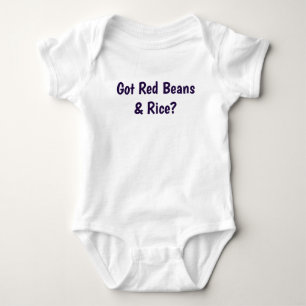 Got Red Beans & Rice ?, Cajun Kinder Baby Strampler