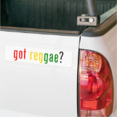 got Reggae? Autoaufkleber (Auf Lkw)
