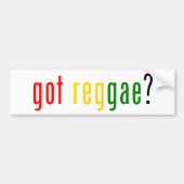 got Reggae? Autoaufkleber (Vorne)