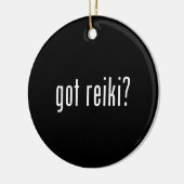 Got Reiki? Keramik Ornament (Links)