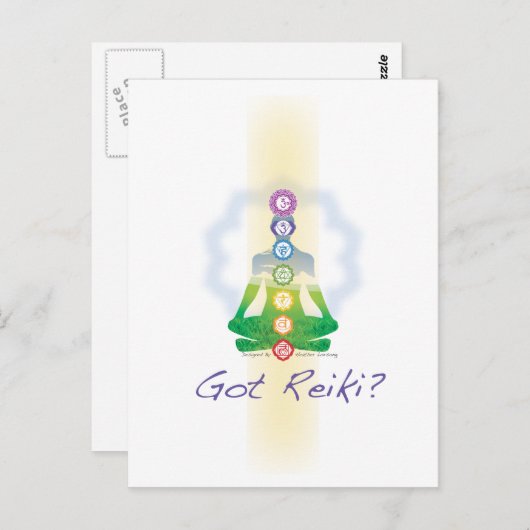 Got Reiki? Postkarte (Vorne/Hinten)