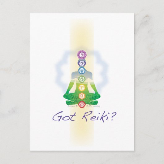 Got Reiki? Postkarte (Vorderseite)
