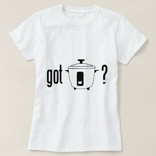 Got Reis? (Kocher) T-Shirt (Design vorne)