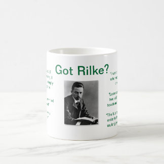 "Got Rilke " Kaffeetasse