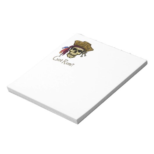 Got Rum? Notizblock (Rotiert)