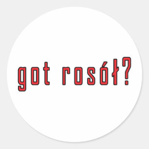 got? runder aufkleber