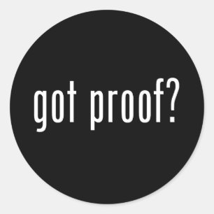 got? runder aufkleber